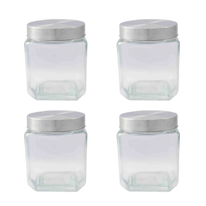 Pote de Vidro Com Tampa 1,3L Imporiente