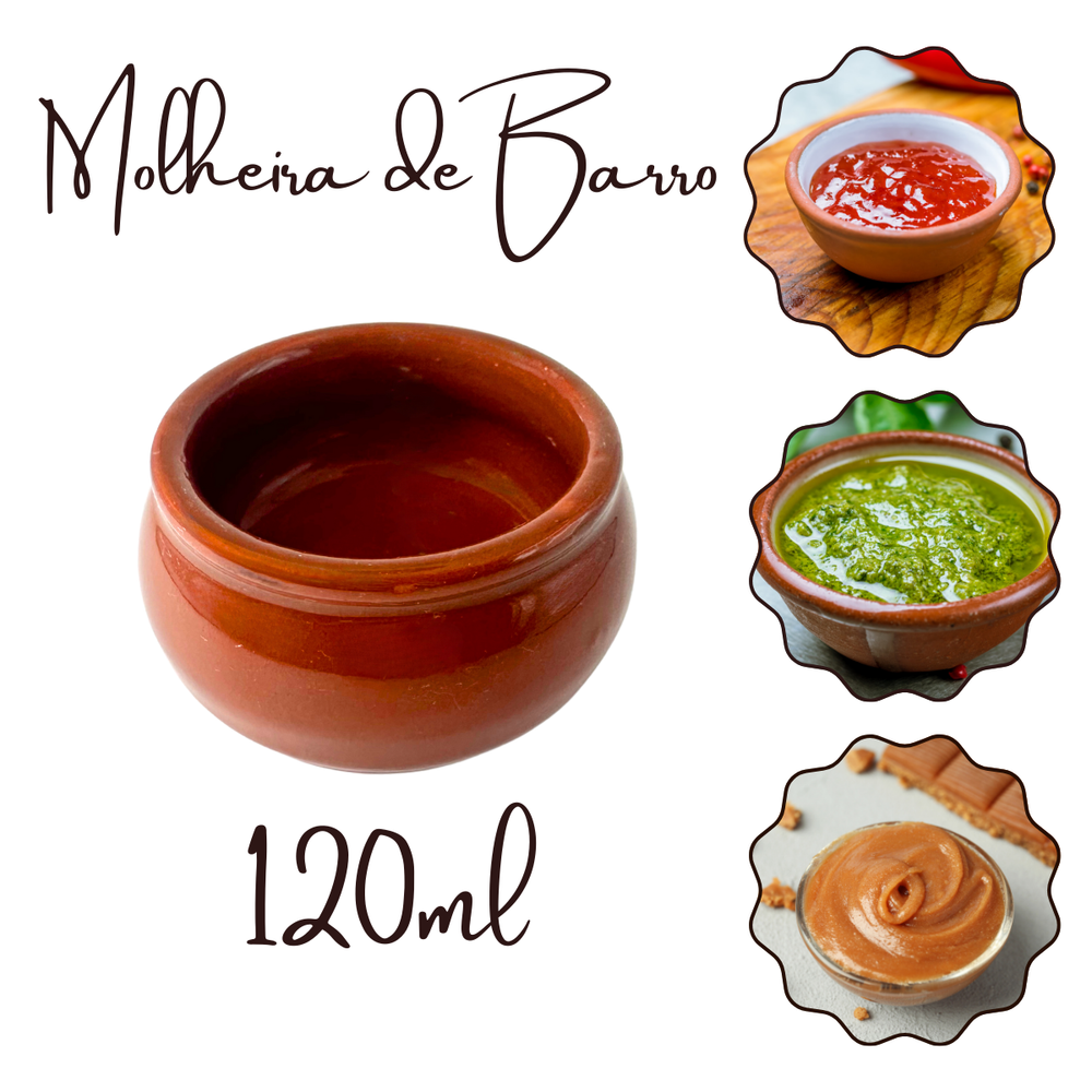 Molheira Barro N0 120ml - A Gourmet