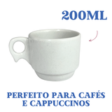 Xicara porcelana 200ml