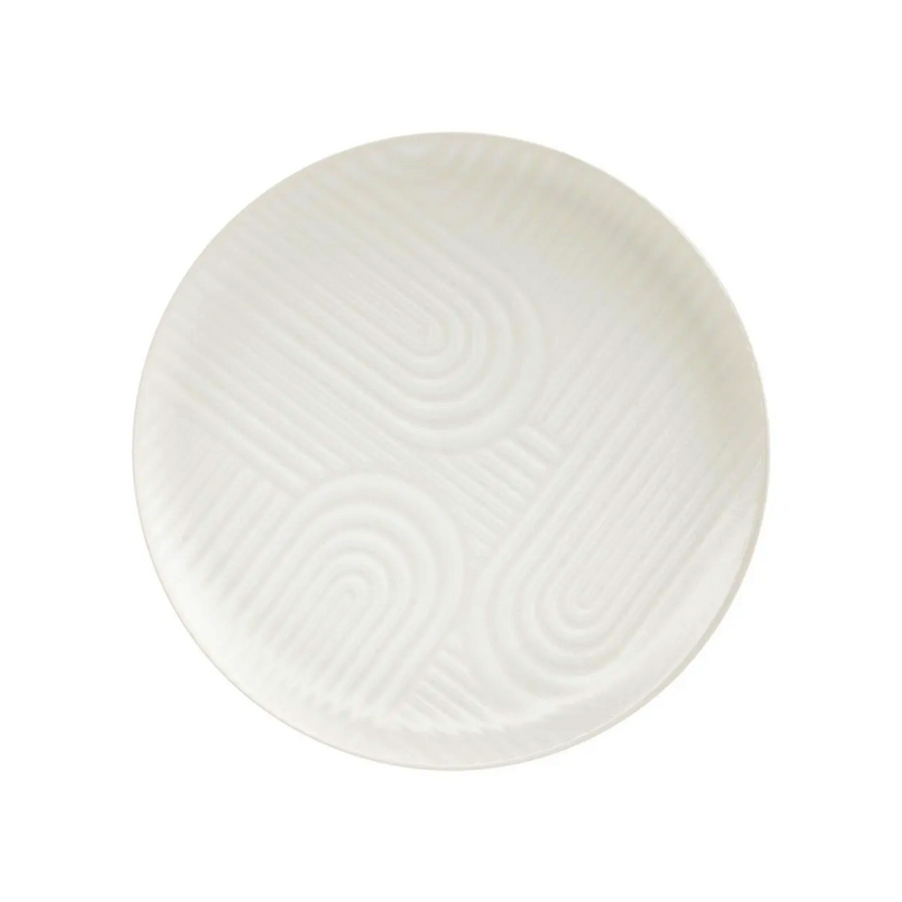 Prato Raso Flat Zen Cerâmica Oxford - A Gourmet