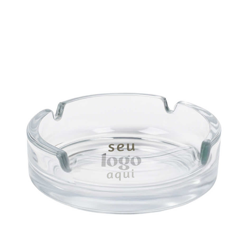 Kit 50 Cinzeiro Personalizado de Vidro