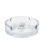 Kit 50 Cinzeiro Personalizado de Vidro