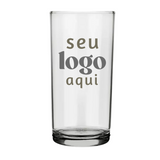 Kit 50 Copos Cylinder de Vidro 300ml Personalizado