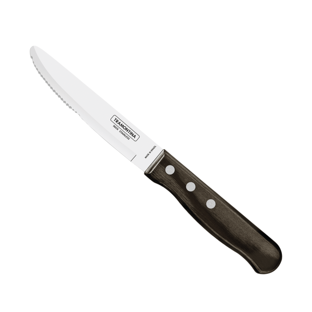 Faca Churrasco Jumbo Tramontina S/Ponta Polywood