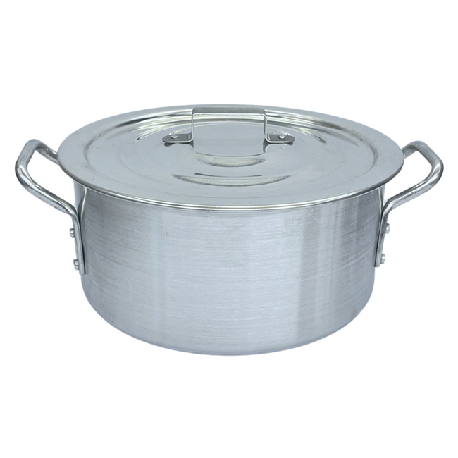 Caçarola Hotel Reta N24 Alumínio - A Gourmet Hover Image