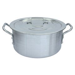 Caçarola Hotel Reta N24 Alumínio - A Gourmet