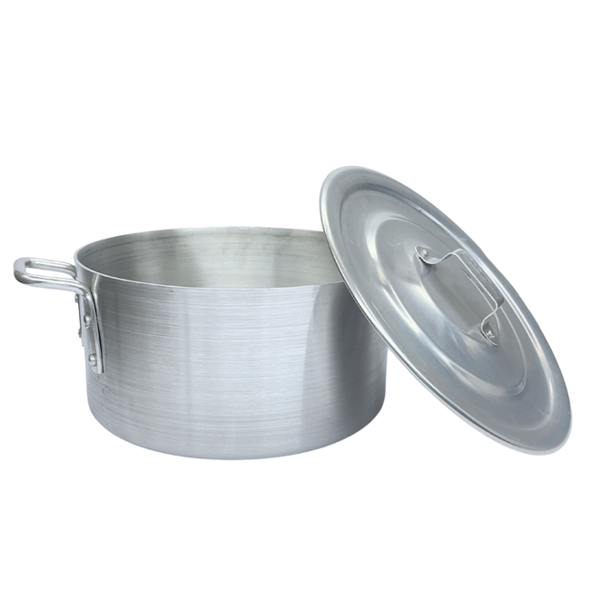 Caçarola Hotel Reta N26 Alumínio - A Gourmet Hover Image