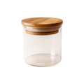 Pote pequeno vidro bambu 110ml