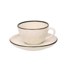 Xicara chá pires duna cerâmica 200ml oxford