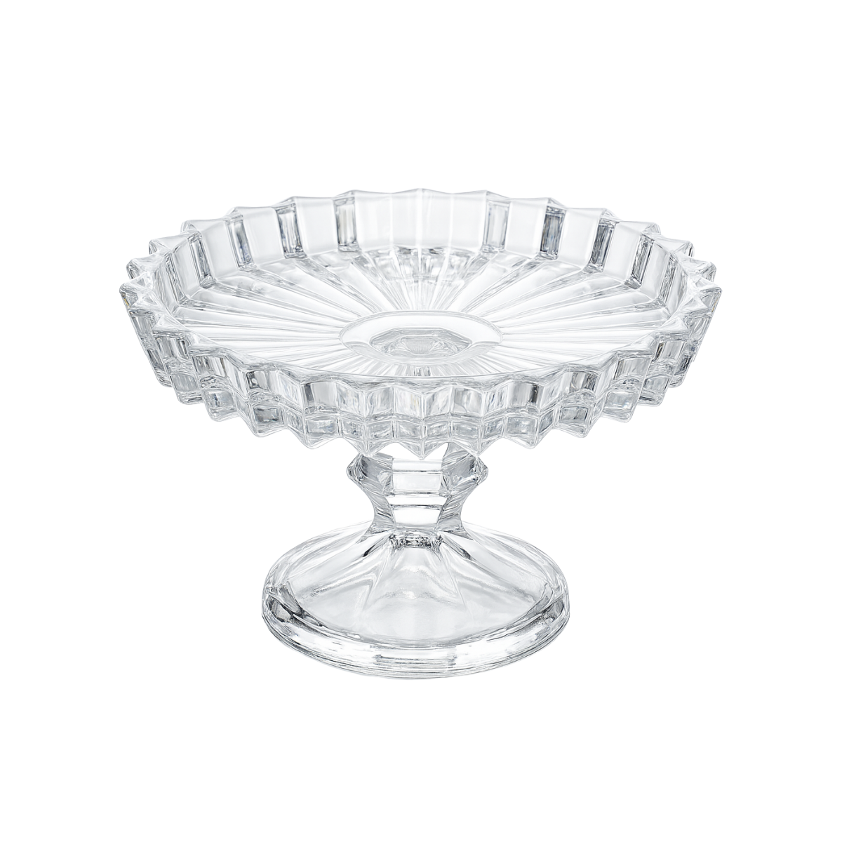 Prato cristal pequeno Servir