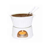 Conjunto Fondue 6 Peças Porcelana Casal - A Gourmet