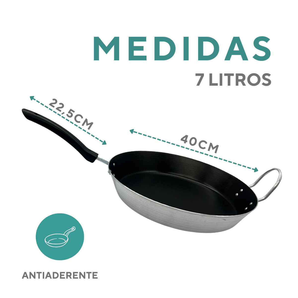 Frigideira Aluminio Hotel N40