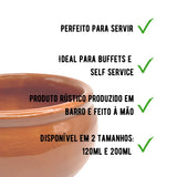 Cumbuca Alta Barro N°0 Motta
