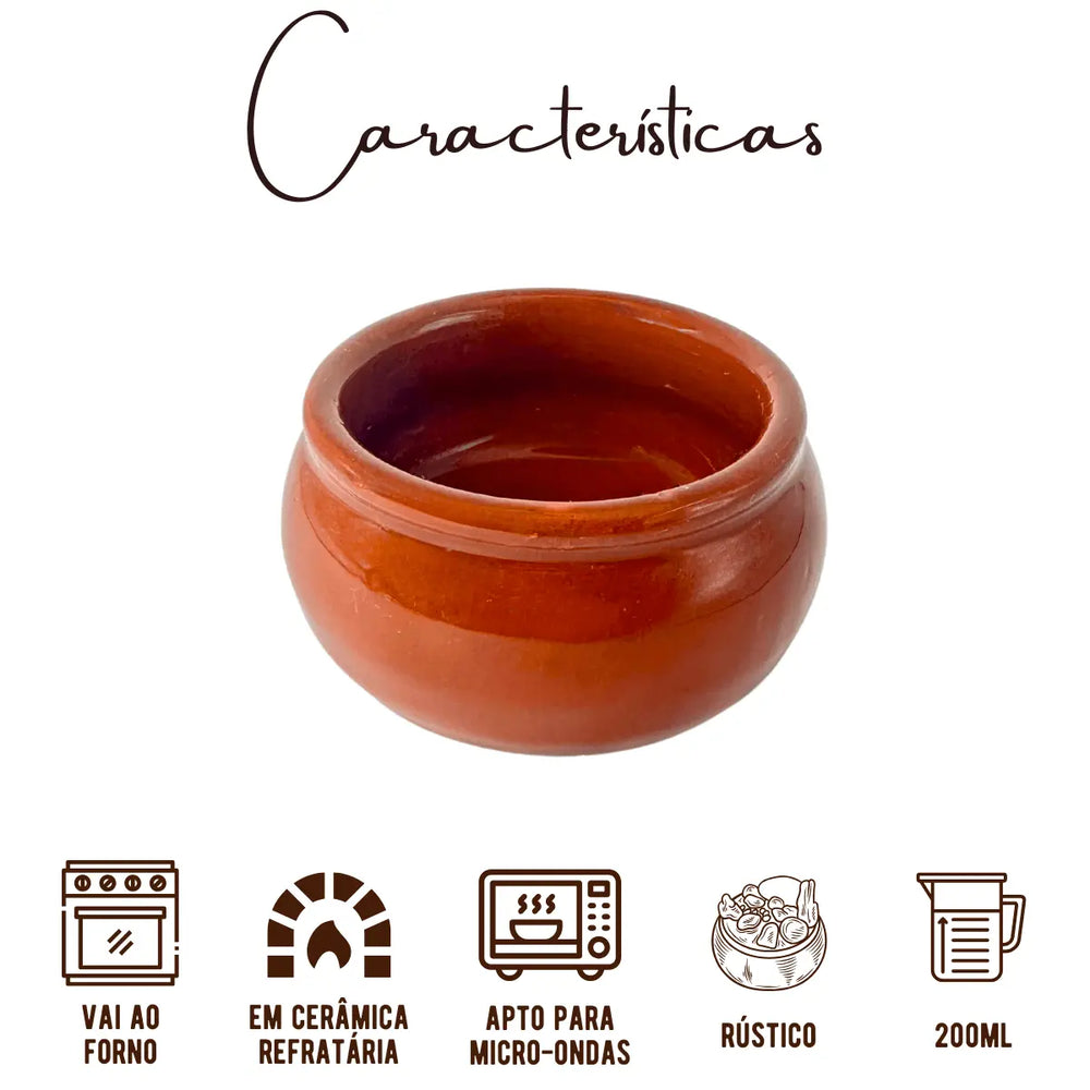 Cumbuca Alta Barro N°0 Motta