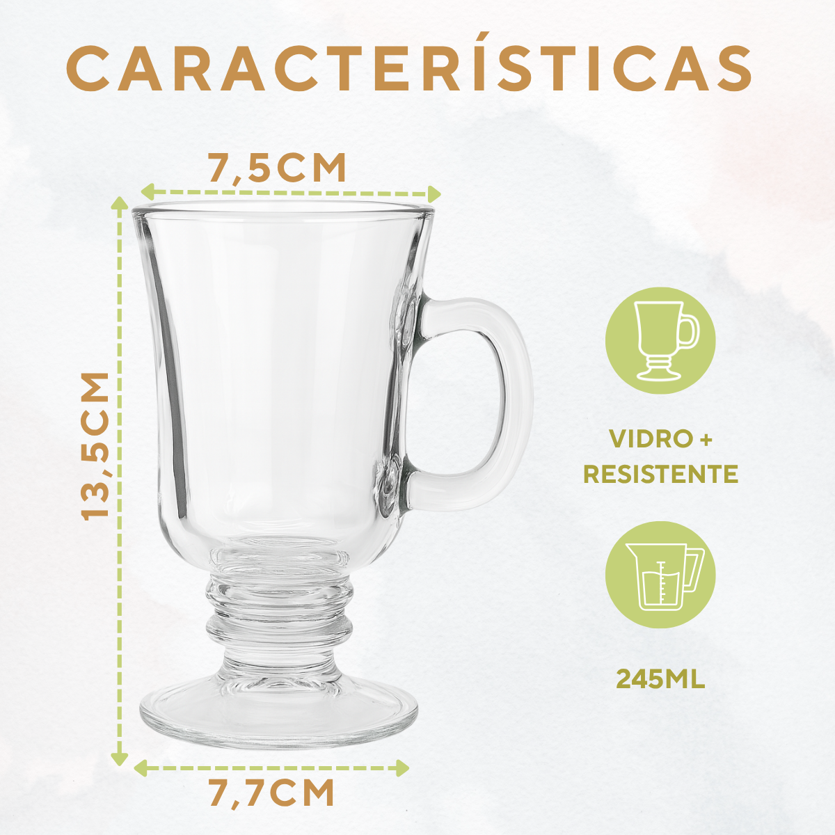 Xicara Irish Coffee 245ml