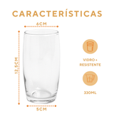 Copo Suco Vidro 330ml
