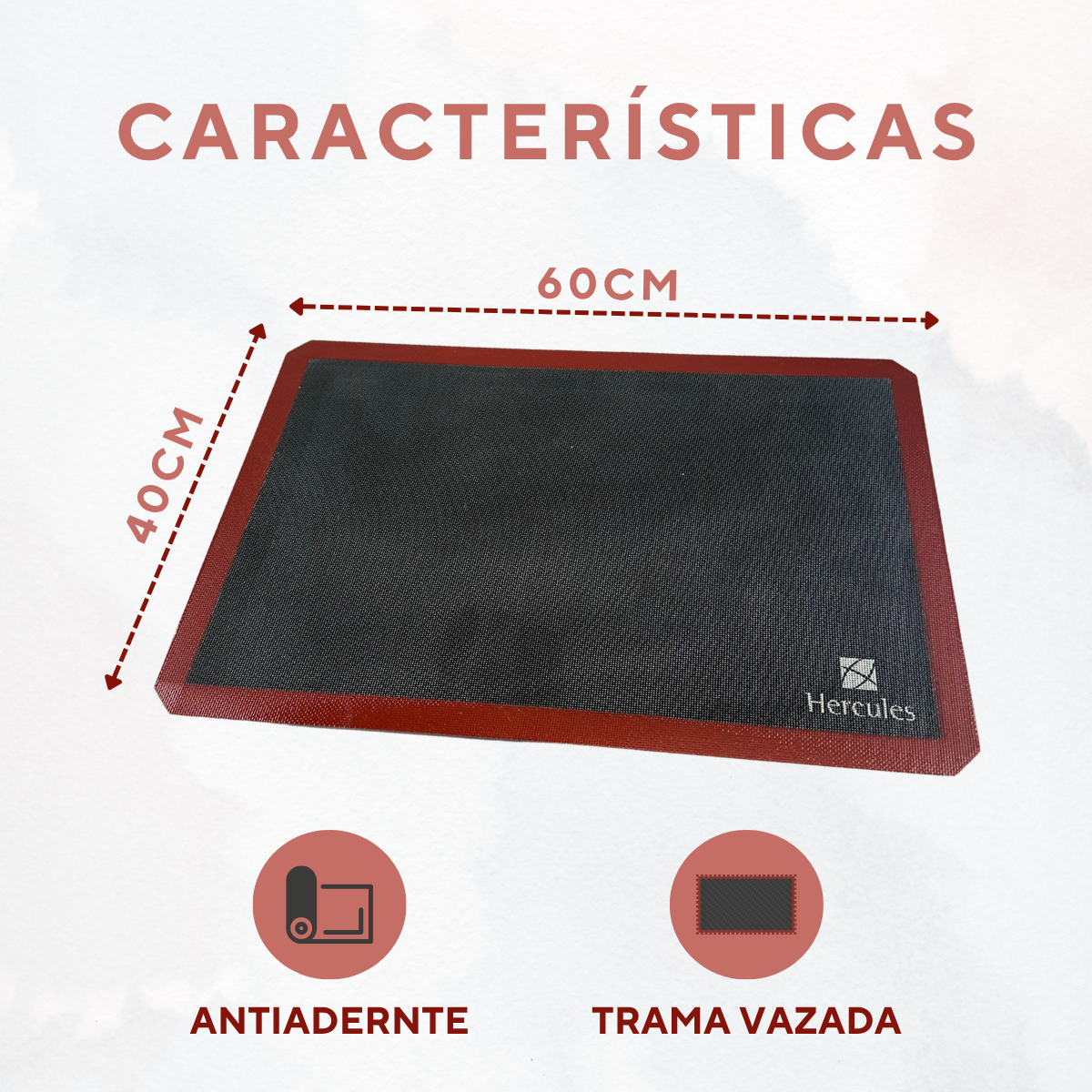 Tapete de Silicone Antiaderente