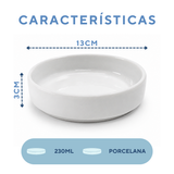 Comedouro De Porcelana Para Cachorro Pets Gato