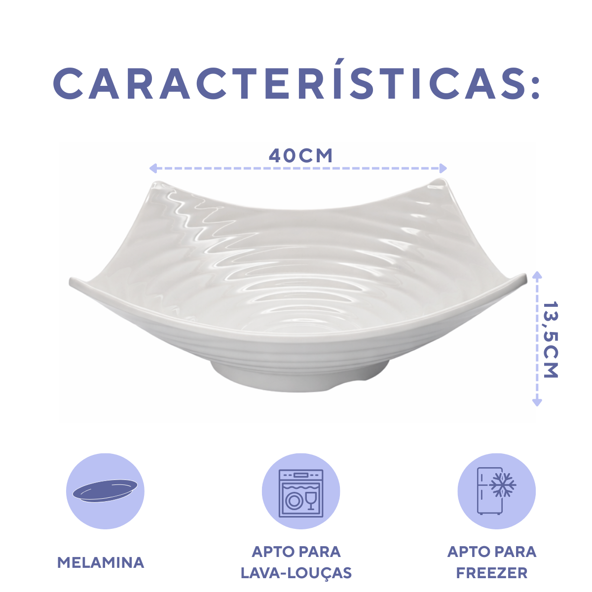 Saladeira Melamina 6 Litros