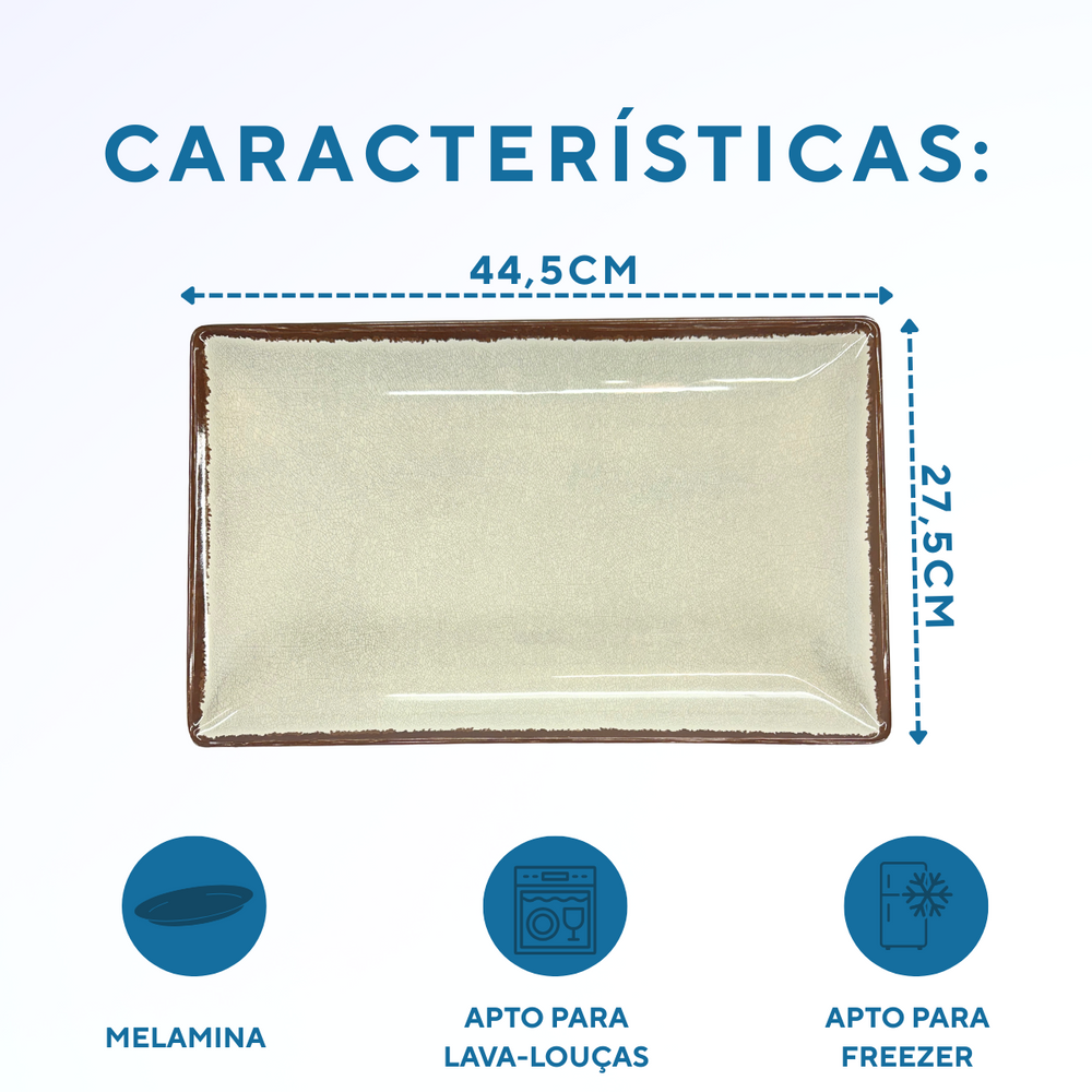 Travessa Areia Melamina - A Gourmet