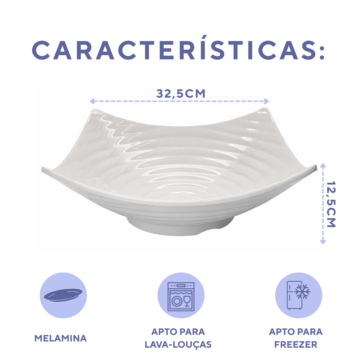 Saladeira Melamina 3,5Litros