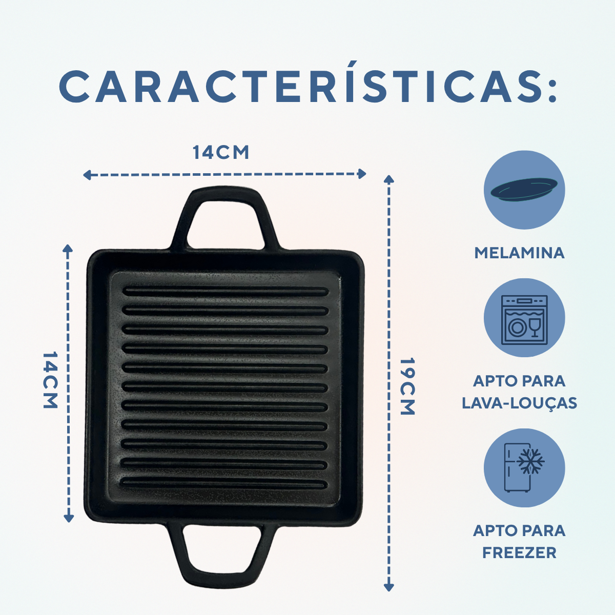 Travessa grill melamina