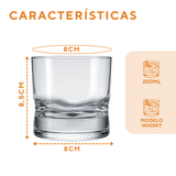 Copo Rocks Vidro 250ml
