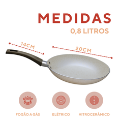 Frigideira Antiaderente 20cm Eko