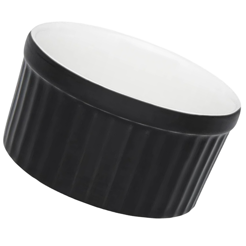 Ramequim Preto em Porcelana Refrataria Oxford Oxford