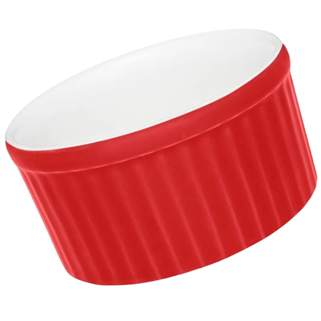 Ramequim de 90ml Vermelho em porcelana Oxford Oxford