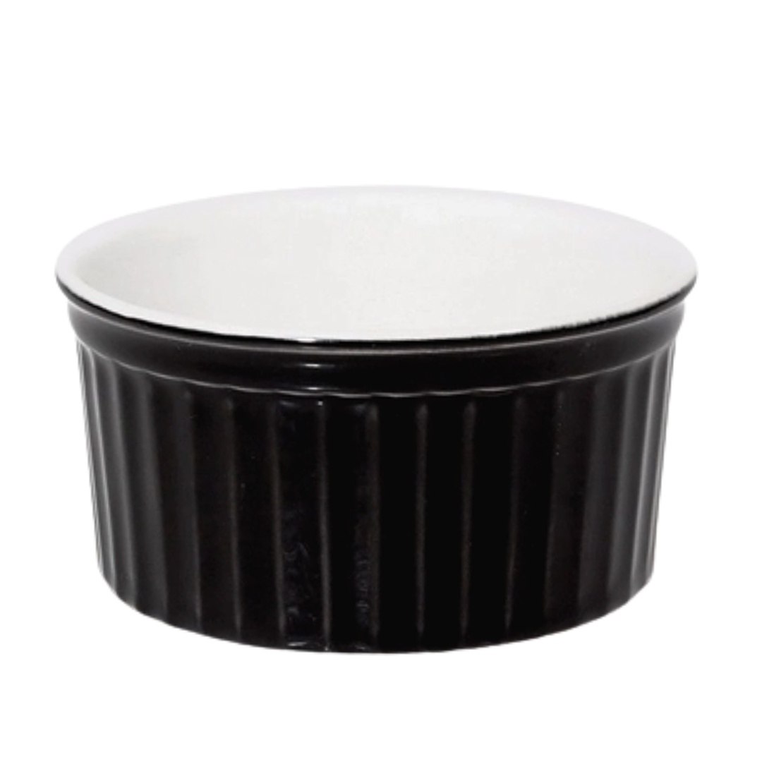 Ramequim Preto 240ml em Porcelana Refrataria Oxford Oxford