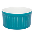 Ramequim azul de 240ml em Porcelana Refrataria