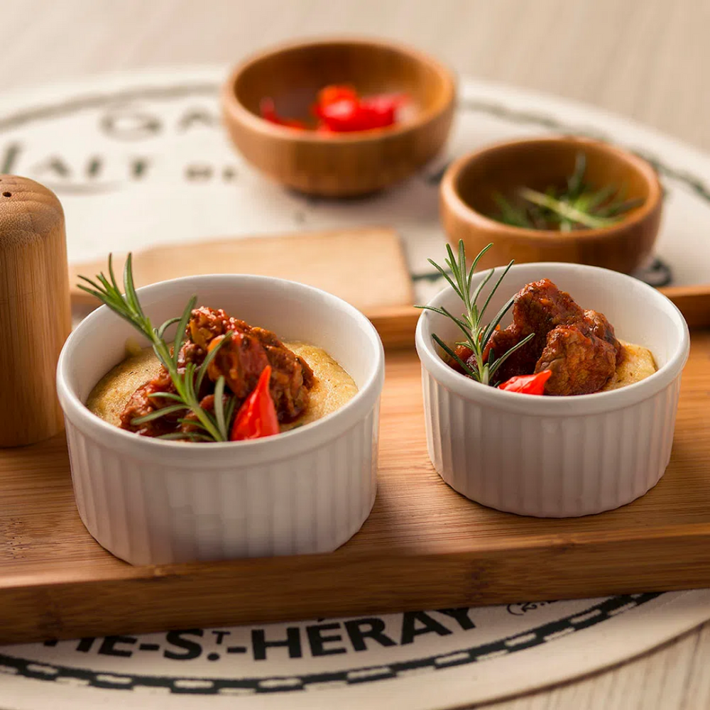 Ramequim de Porcelana Branca 240ml Oxford Oxford