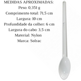 Colher de Nylon Concava Funda 70cm Soirac