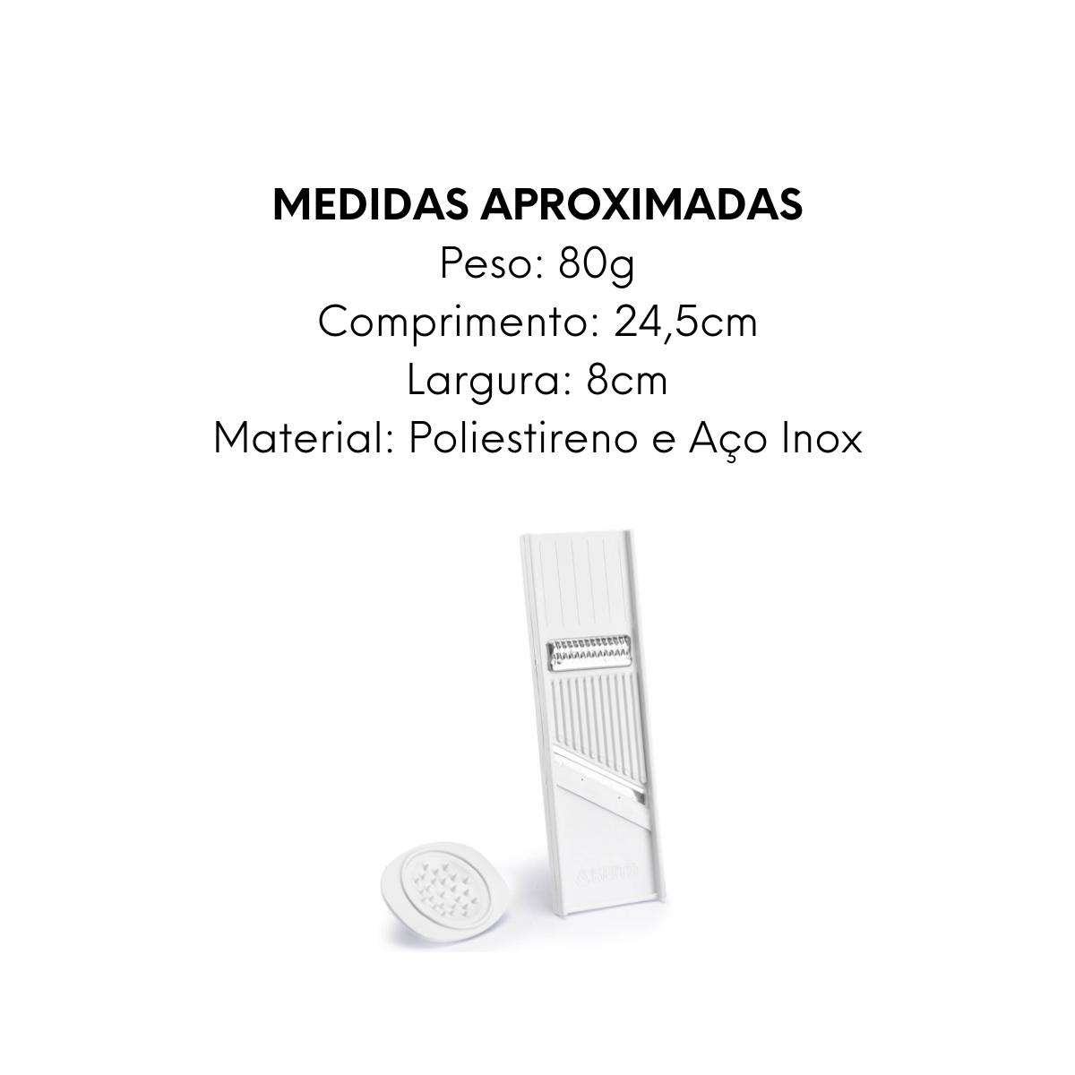 Cortador de Legumes Dupla Faca Kenkoi