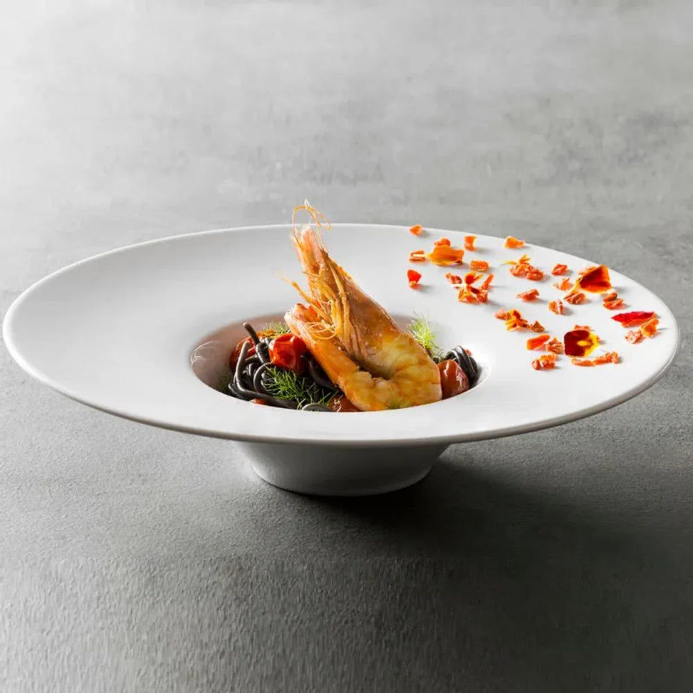 Conjunto de 6 Prato de entrada fundo 240ml chapéu - A Gourmet