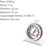 Termómetro de Forno em Aço Inox Clink