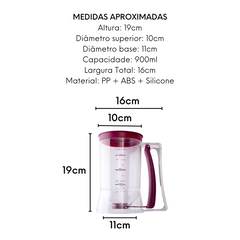 Dispenser de Massas Silicone 900ml Clink