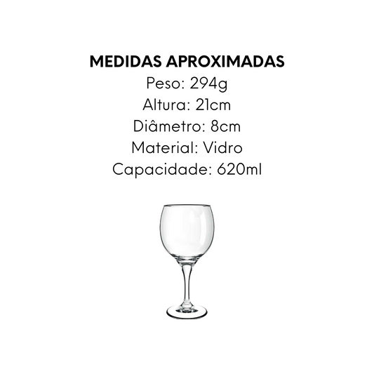 Taça de Vinho Grand Premiere 620ml