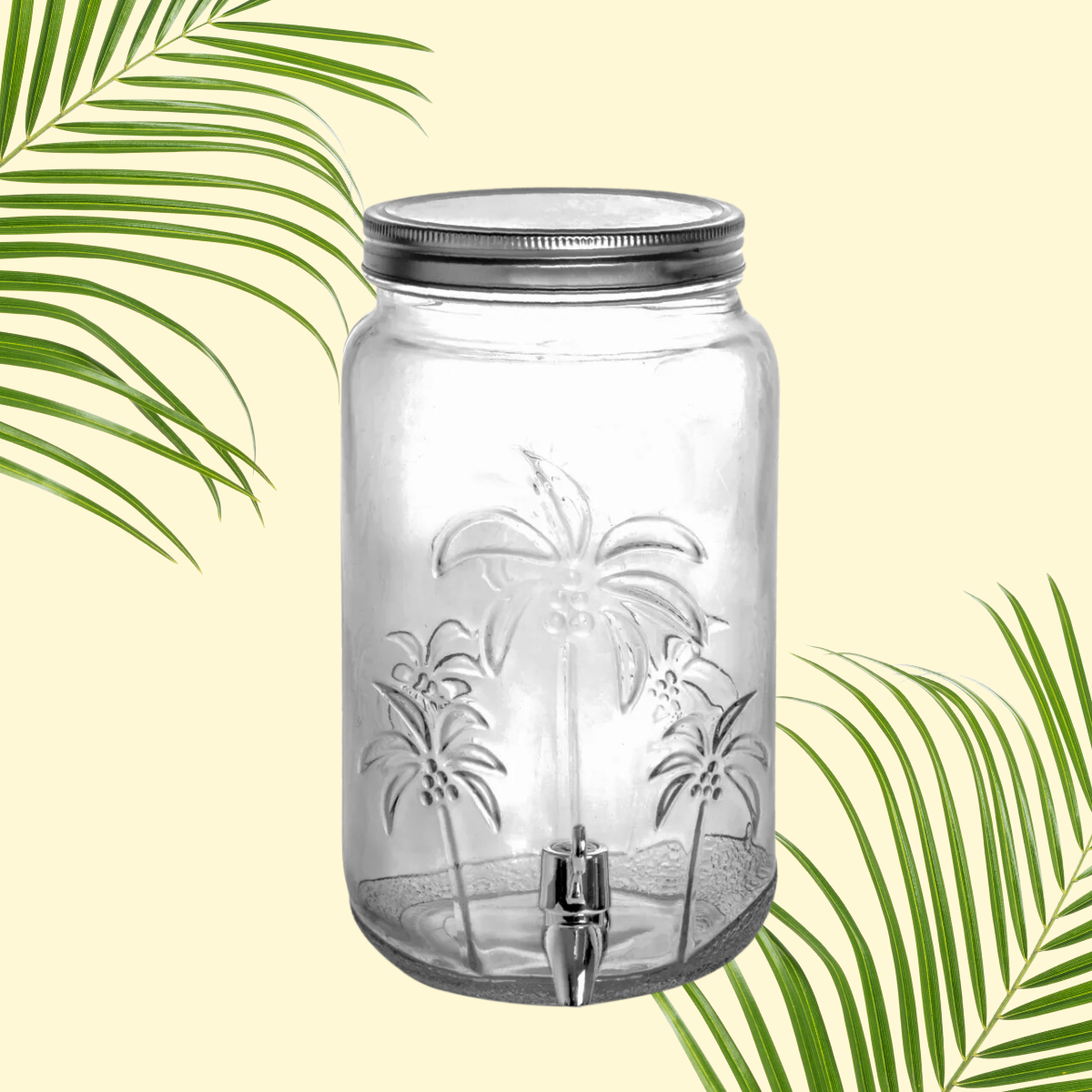 Dispenser Suco 3L de Vidro Class Home