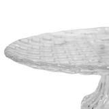 Centro De Mesa Com Pé Cristal 31 Cm Class Home
