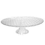 Centro De Mesa Com Pé Cristal 31 Cm Class Home