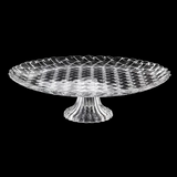 Centro De Mesa Com Pé Cristal 31 Cm Class Home