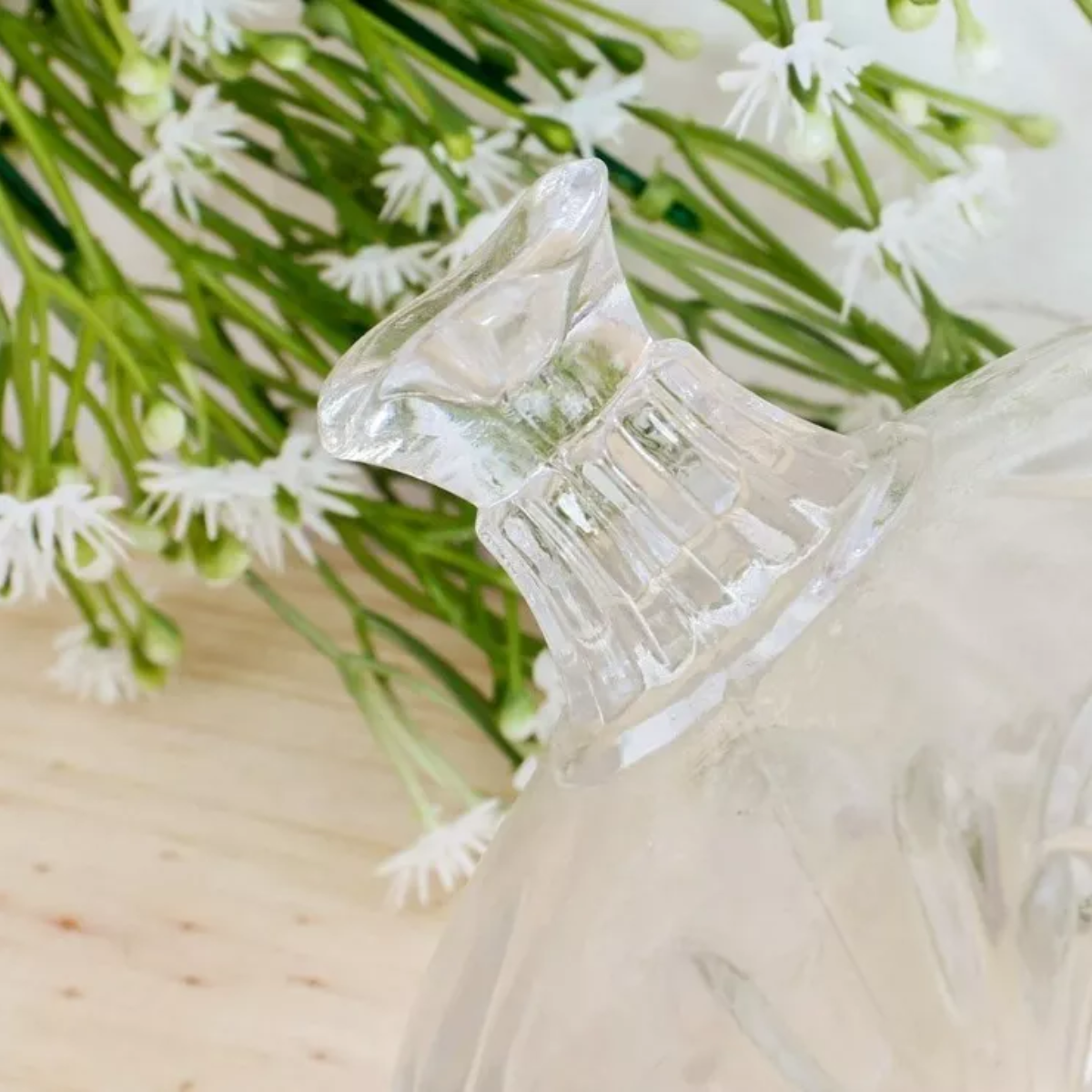 Potiche Decorativo com Pé Para Mesa - A Gourmet
