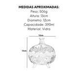 Potiche Decorativo com Pé Para Mesa Class Home