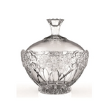 Potiche de Vidro Com Tampa Decorativo Class Home