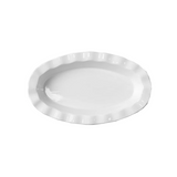 Travessa Oval Com Bordas Cerâmica Class Home