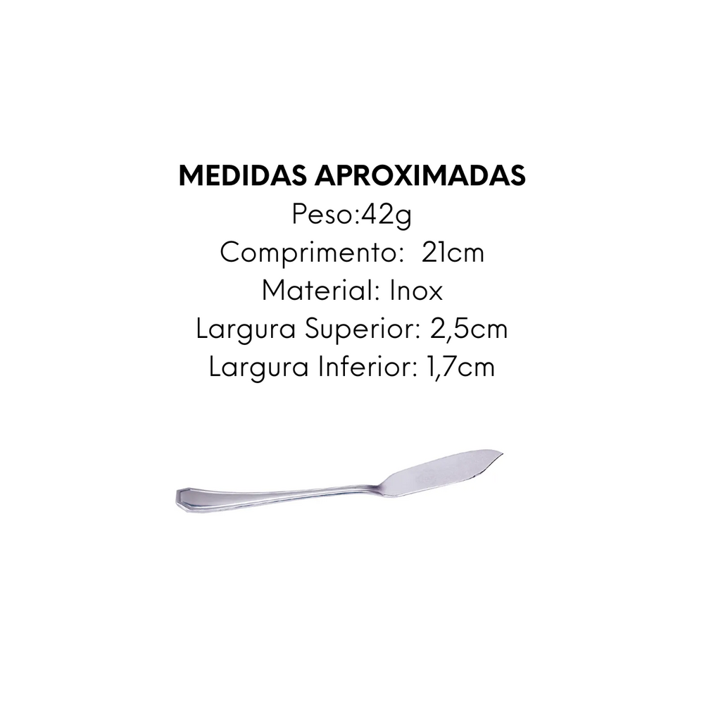 Faca Peixe Aço inox Class Home