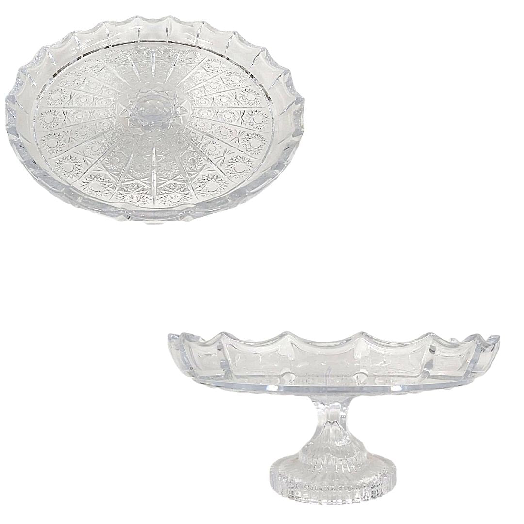 Centro de Mesa em Cristal 31cm Fruteira Class Home