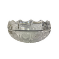 Centro de Mesa Cristal 24cm em Vidro